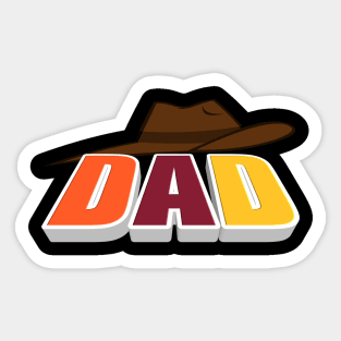 Dad hat Sticker